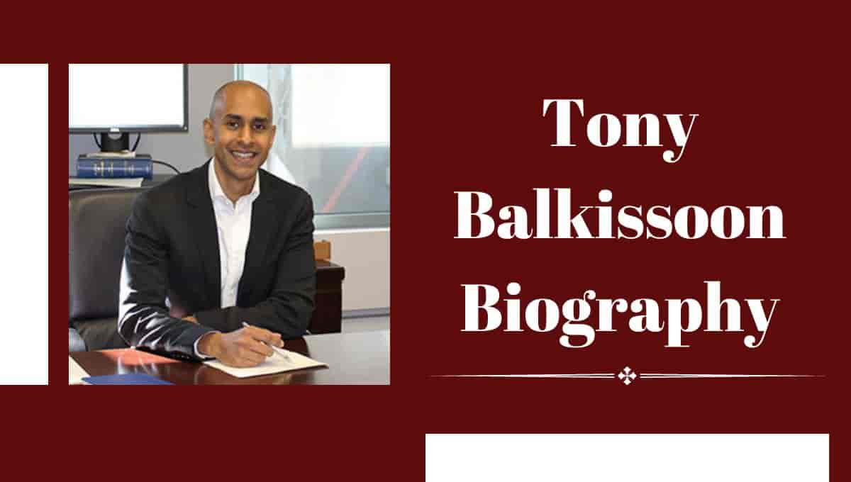 Tony Balkissoon Ethnicity, Wikipedia, Wiki, Net Worth, Wedding, Parents