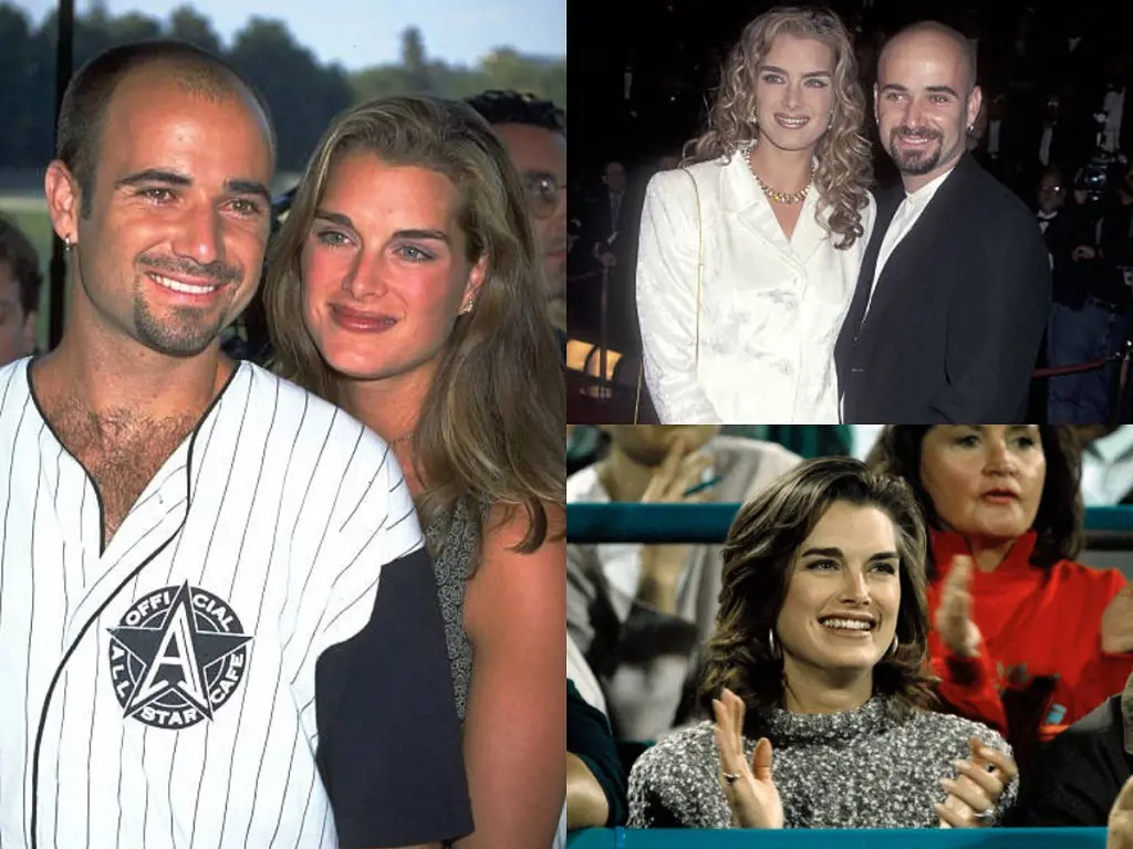 Brooke Shields and Andre Agassi Wedding
