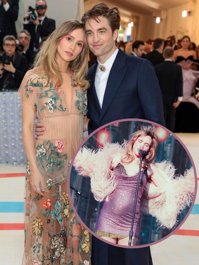 Robert Pattinson’s girlfriend announces her pregnancy and flaunts bump at concert