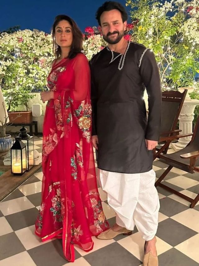 Alia-Ranbir and Sara Ali Khan Attend Kareena Kapoor’s Diwali Party in Photos